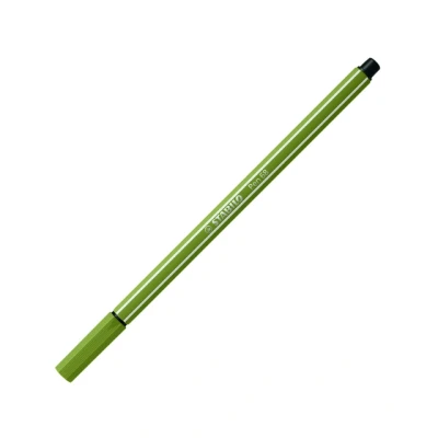 Afbeelding van STABILO Pen 68 viltstift, mud green (moddergroen)
