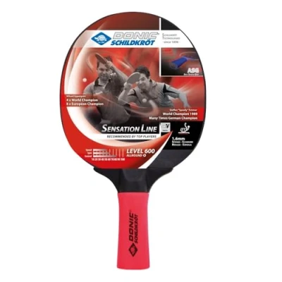 Afbeelding van Donic Schildkröt Tafeltennisbat Sensation 600 Zwart/rood
