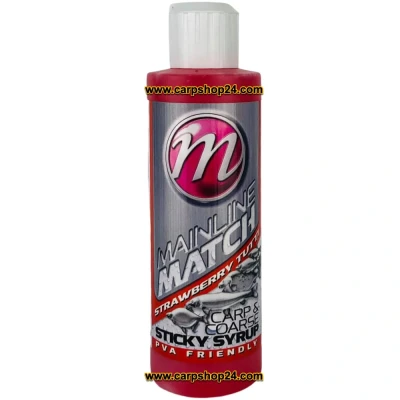 Afbeelding van Mainline Carp &amp; Coarse Sticky Syrup PVA Friendly (250ml) Smaak : Strawberry Tutti