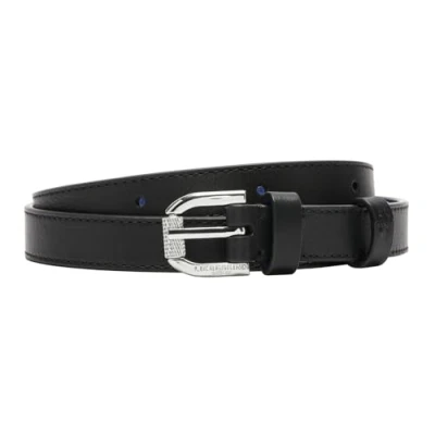 Afbeelding van Liebeskind Berlin L FAB 5 KODIAQ Sheep Black Belt Damesriem, zwart