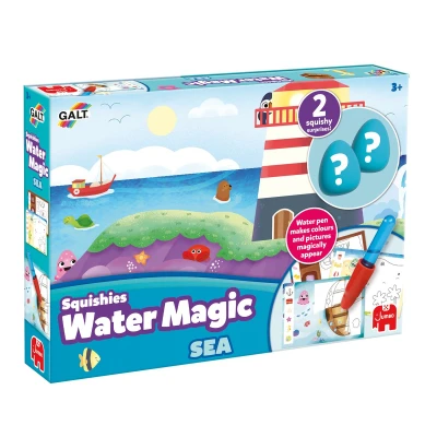 Afbeelding van Jumbo water Magic Squishies Zeedieren Voor kinderen vanaf 3 jaar Kleuren met