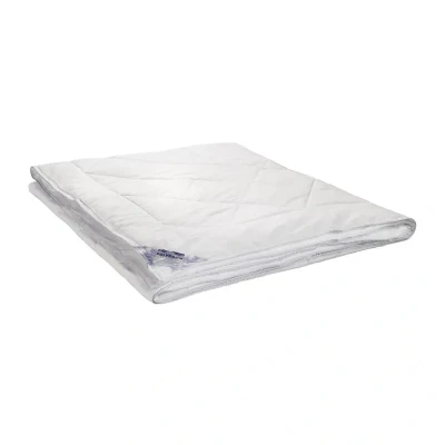 Afbeelding van Leen Bakker Polydaun Zomerdekbed Katoen Koel 200x200cm Beddengoed Wit