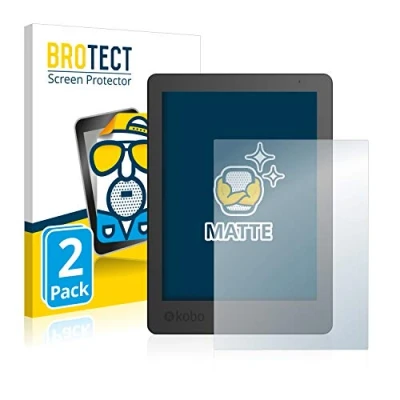 Afbeelding van BROTECT Screenprotector voor Kobo Aura Edition 2 Folie Beschermfolie matte (2 Stuks)