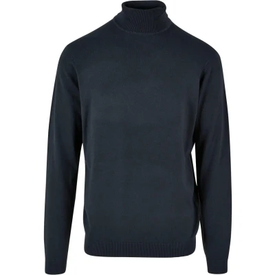 Afbeelding van Urban Classics Turtleneck Trui, Heren, Maat: Large, Navy