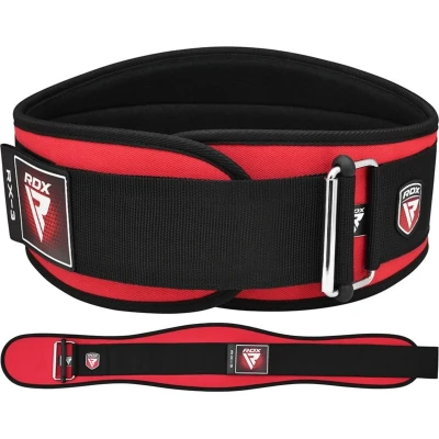 Afbeelding van RDX Sports X3 Gewichtsriem Neopreen Rood