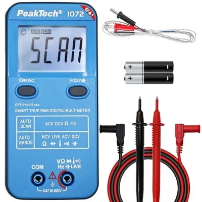 Afbeelding van PeakTech 1072 AC/DC digitale multimeter