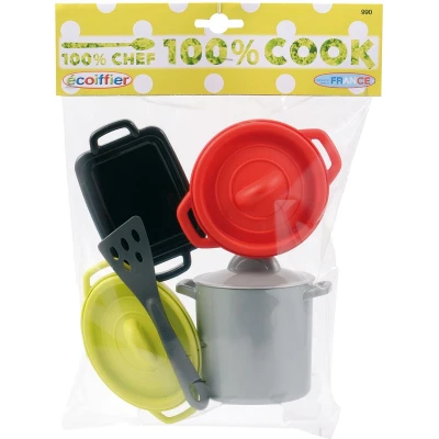 Afbeelding van Ecoiffier 100% Chef Pannenset