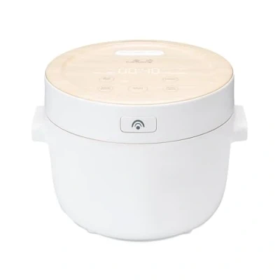 Afbeelding van Yum Asia Fuji rijstkoker met inductieverwarming (IH) en Joubu keramische gecoate kom (5 kopjes, 1 liter) 5 rijstkookfuncties, 4 multicookerfuncties, verborgen LED display, 220 240V UK Plug