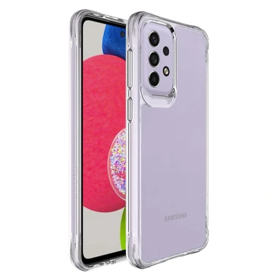 Afbeelding van Samsung Galaxy A33 Hoesje Kunststof iMoshion Hardcase/Backcover Transparant Telefoonhoesje Shockproof/Valbescherming