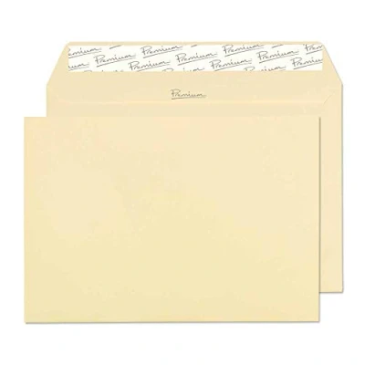 Afbeelding van Blake Zakelijk C5 162 x 229 mm 120 gsm Peel &amp; Seal Portemonnee Enveloppen (51455) Vellum Wove Pack van 50