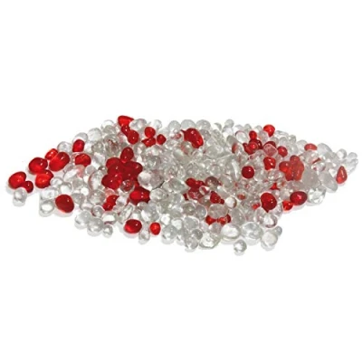 Afbeelding van wave Kristalzand, 400 g, Wit/Rood