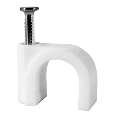 Afbeelding van Kabelclip 6 mm wit 100 st. Allteq