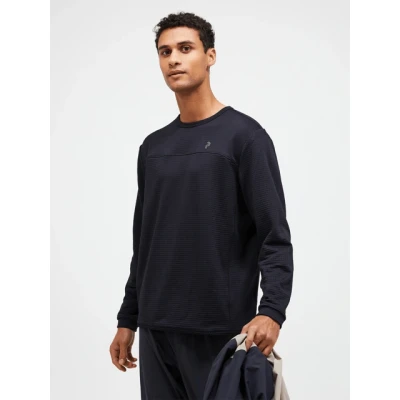 Afbeelding van Peak Performance Trail Polartec CREW Fleece trui, Heren, Maat: Medium, Black