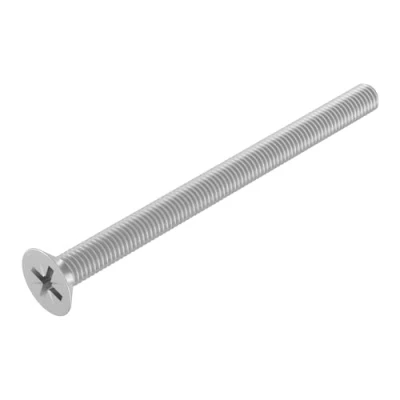 Afbeelding van SECCARO Verzonken schroef M5 x 70 mm, roestvrij staal V2A VA A2, DIN 965, kruiskop/PZ, volledige schroefdraad, 20 stuks