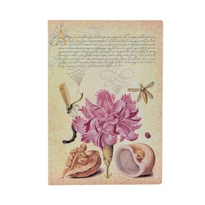 Afbeelding van Notitieboek Flexi Paperblanks Pink Carnation Midi blanco