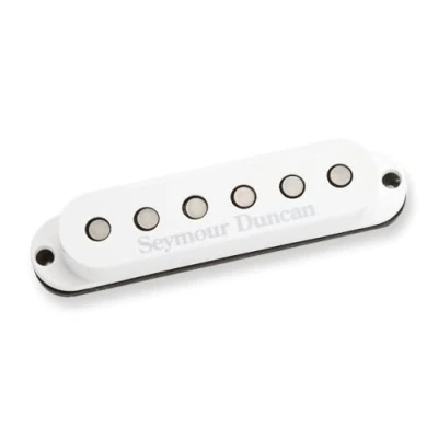 Afbeelding van Seymour Duncan SSL 6 Single Series Custom Flat Strat pick up voor elektrische gitaar, wit