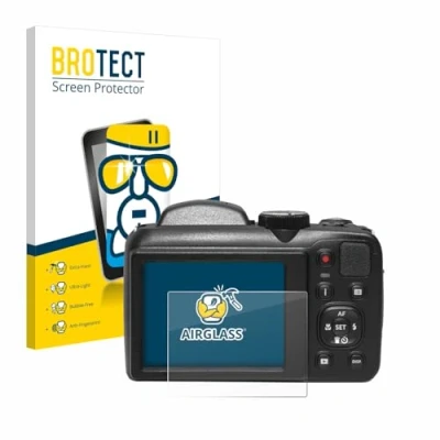 Afbeelding van BROTECT Screenprotector voor Kodak Pixpro AZ255 Folie Beschermfolie Beschermglas transparant
