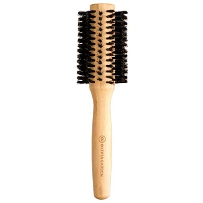 Afbeelding van Olivia Garden Bamboo Touch Brush Eco Verantwoorde Ronde Bamboe Borstel, 100% Everzwijnhaar 30mm