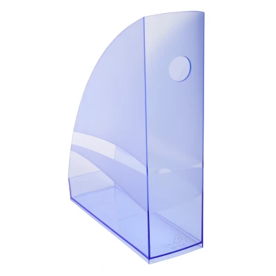 Afbeelding van Exacompta Magazine File, Mag Cube Linicolor IJsblauw Doorschijnend