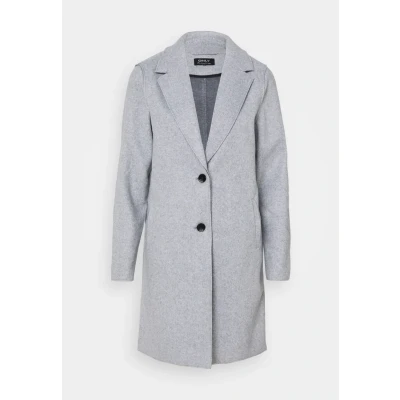 Afbeelding van ONLY Onlcarrie OTW Noos Bonded Coat voor dames, Licht Grijs Mix, 3XL