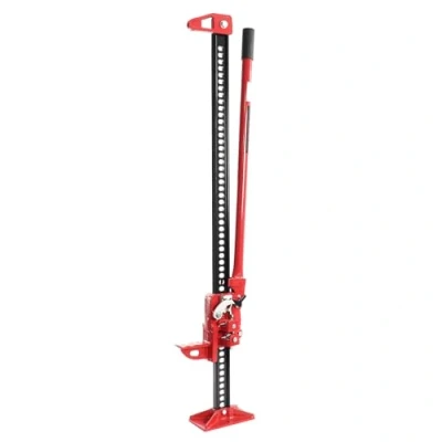 Afbeelding van Wiltec boerenkrik 3 ton offroad handkrik hefkrik hefgereedschap hefhoogte 122 1050 mm 48&#039;&#039; ATV krik dommekracht kelderwinch farm jack