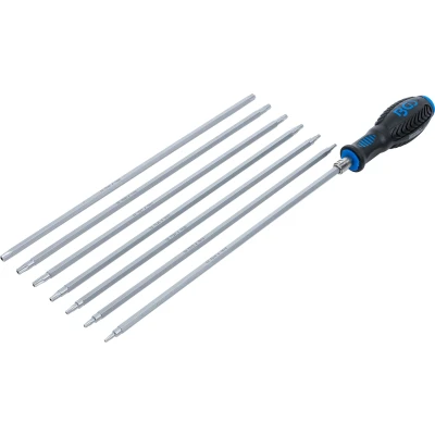 Afbeelding van BGS Schroevendraaierset met wissellemmets Torx en Plus 8 delig