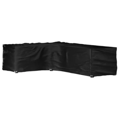 Afbeelding van vidaXL Tuinmeubelhoezen met 16 oogjes L vormig 210x260x80 cm