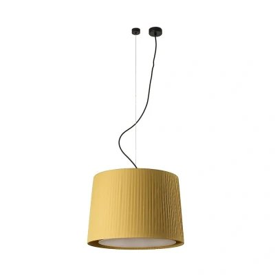 Afbeelding van Faro Lighting Samba Cilindrische Hangers Geel, E27