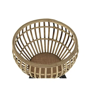 Afbeelding van Grondlegger DKD Home Decor Natuurlijk Metaal Bamboe Bali 41 x 68 cm