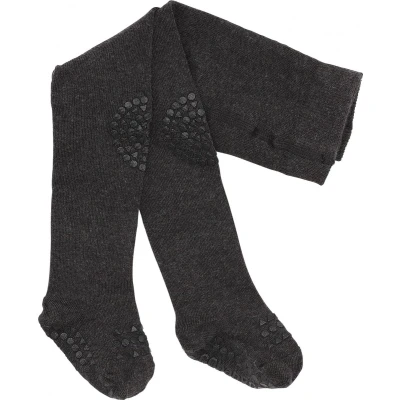 Afbeelding van Gobabygo Maillot Antislip Junior Donkergrijs Melange Maat 80/86