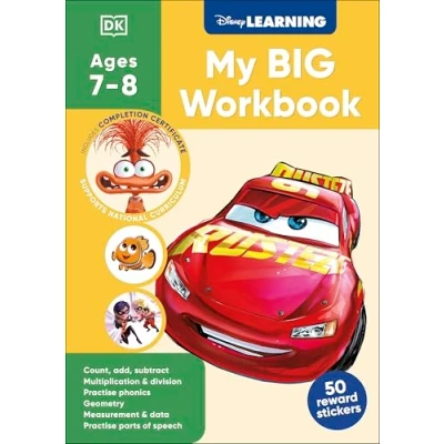 Afbeelding van Disney Learning Big Workbook Ages 7 8 (Year 3)