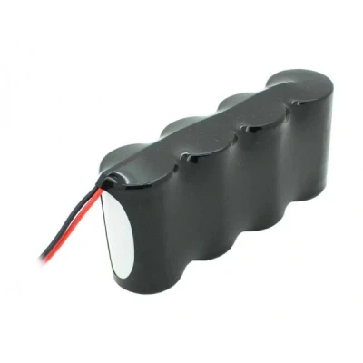Afbeelding van Noodlichtbatterij NiCd 4.8V 4500mAh F1x4 Mono D met 200 mm kabel aan één zijde geschikt voor batterij