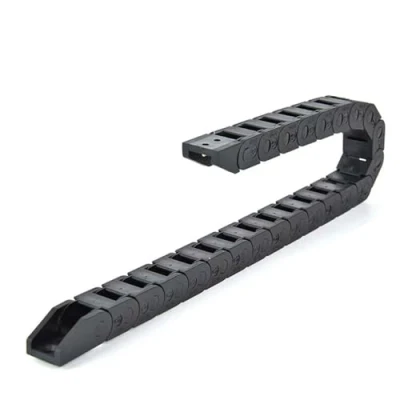 Afbeelding van JDMAKJ 1 m sleepketting, 10 mm x 20 mm, kabelsleepketting, energieketting voor 3D printers, CNC gereedschapsmachines, elektronische apparaten, doe het zelf kabelketting, zwart (1, mm)