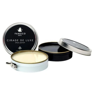 Afbeelding van Schoensmeer met bijenwas 100ml kleurloos Famaco Cirage de Luxe