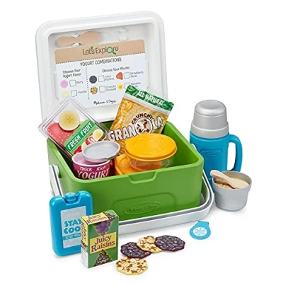 Afbeelding van Melissa &amp; Doug 40800 Let&#039;s Explore Camp Cooler Set Pretend Play 3+ Cadeau voor jongen of meisje