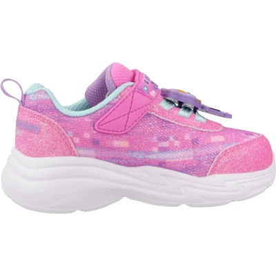Afbeelding van Skechers Snuggle Sneaks Sneakers laag pink/multicoloured voor kinderen, Maat: 24, Pink/multi coloured Textiel/ synthetisch