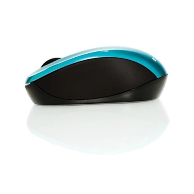 Afbeelding van Wireless muis Verbatim Go Nano Compact Ontvanger USB Blauw Zwart Turkoois Cyaan 1600 dpi