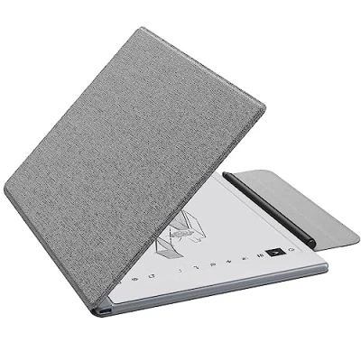 Afbeelding van MoKo Case for Remarkable 2 Tablet, Ultra Thin Magnetic Tablet with Wide Pen Protective Clasp, Smart Cover Folio 10.3&quot; 2020 Release, Denim Gray