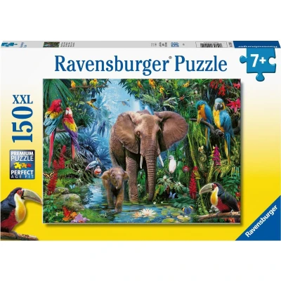 Afbeelding van Ravensburger Olifanten in de 150 stuks XXL