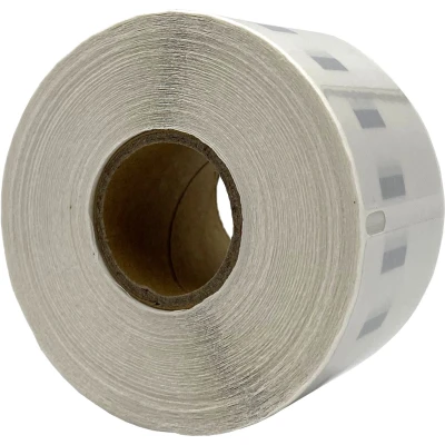 Afbeelding van DULA Dymo Compatible labelprinter 550 labels Transparant 99013 S0722410 Adresetiketten 1 rol 36 x 89 mm 260 per