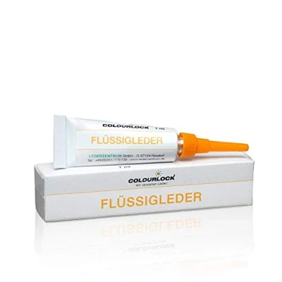 Afbeelding van COLOURLOCK® vloeibaar leer 7 ml kleurloos, neutraal, voor het sluiten van scheuren, breuken en gaten in of kunstleer (auto, meubels, auto)