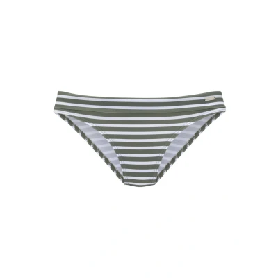 Afbeelding van Venice Beach BAND Bikinibroekje, Dames, Maat: 38, Oliv gestreift