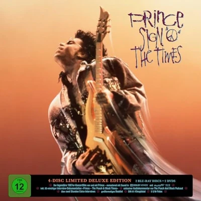 Afbeelding van Prince Sign &quot;O&quot; the Times (Limited Deluxe Edition) (2 Blu rays + 2 DVDs) Classic Artwork: Deutsch