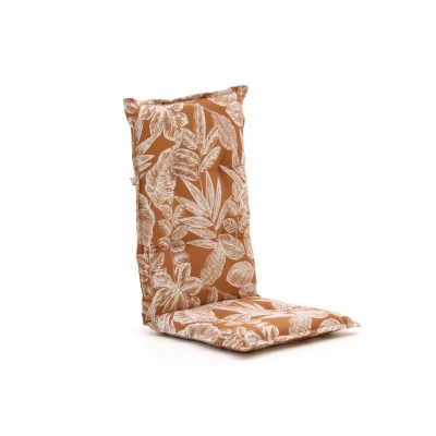 Afbeelding van Hartman Tuikussen Hoge Rug 123 X 50 8 Eva Caramel Bruin Tuinkussens