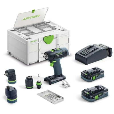 Afbeelding van Festool Accu schroefboormachine T 18+3 HPC 4,0 I Set 577609