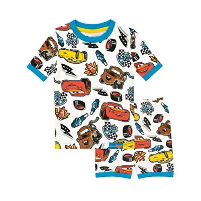 Afbeelding van Disney Jongens Pyjama&#039;s Cars Wit 104