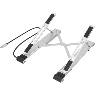 Afbeelding van DIGITUS Variable Notebook Stand with integr. USB C Hub 5 Port