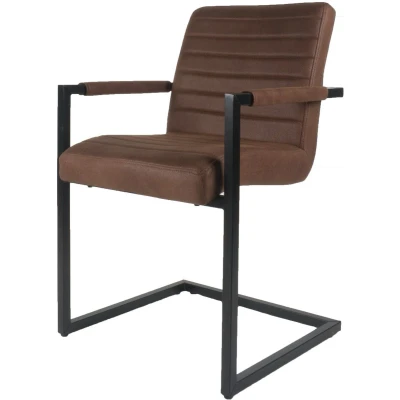 Afbeelding van Home67 Eetkamerstoel Toronto Cognac