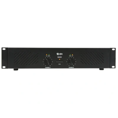 Afbeelding van Qtx Sound Q600 stereo mosfet PA versterker 2x 300W