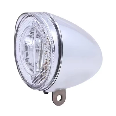 Afbeelding van Spanninga Swingo koplamp chroom batt.
